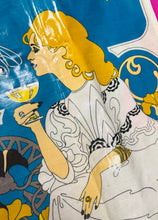 Load image into Gallery viewer, Ffedog Babycham PVC Retro o’r 70au / Retro PVC Babycham apron from the 70s