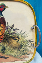 Load image into Gallery viewer, Hambwrdd Vintage Ffesantod o’r 70au / Vintage 1970s tray with Pheasants