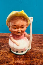 Load image into Gallery viewer, Jwg seramig fechan ‘Little Bo Peep’ Vintage Burlingtons Ware 1959-63 / Vintage Burlintons Ware 1959-63 ‘Little Bo Peep’ small cermig character jug