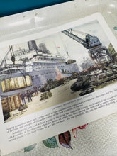 Load image into Gallery viewer, Llyfryn Vintage ‘With the Merchant Navy’ gan Charles Jarman o 1942 / Vintage ‘With the Merchant Navy’ booklet by Charles Jarman from 1942