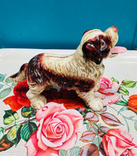 Load image into Gallery viewer, Cadw mi gei cast iron Vintage look siâp Springer Spaniel / Vintage look Springer Spaniel money box