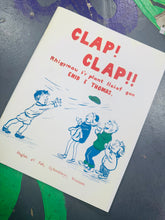 Load image into Gallery viewer, Copi newydd o lyfr ‘Clap! Clap!!’ gan Enid E Thomas o 1964 / New copy of ‘Clap! Clap!!’ book by Enid E Thomas from 1964