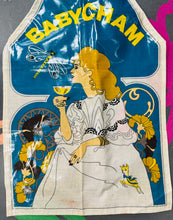 Load image into Gallery viewer, Ffedog Babycham PVC Retro o’r 70au / Retro PVC Babycham apron from the 70s