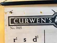 Load image into Gallery viewer, Modiwlator Sol Ffa cerddorol mawr, Hynafol a phrin John Curwen / Large, Rare Antique musical John Curwen Sol Ffa Modulator