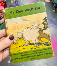 Load image into Gallery viewer, Llyfr bychan ‘Yr Oen Bach Du’ Vintage / Vintage small ‘Yr Oen Bach Du’ book