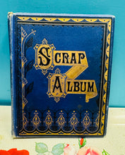 Load image into Gallery viewer, Llyfr Scrap 30 tudalen Hynafol Fictoraidd / Antique Victorian 30 page Scrap Book