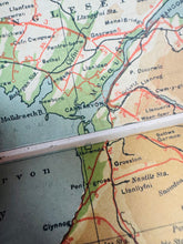 Load image into Gallery viewer, Argraffiad cyntaf o atlas Pratt’s o ffyrdd Lloegr a Cymru o 1905 / First Edition of Pratt’s Road Atlas of England and Wales from 1905