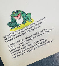Load image into Gallery viewer, Llyfr plant ‘Gyda’r Anifeiliaid’ Vintage o 1976 / Vintage ‘Gyda’r Anifeiliaid’ children’s book from 1976