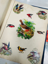 Load image into Gallery viewer, Llyfr Scrap 30 tudalen Hynafol Fictoraidd / Antique Victorian 30 page Scrap Book