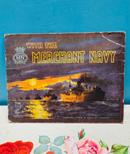Load image into Gallery viewer, Llyfryn Vintage ‘With the Merchant Navy’ gan Charles Jarman o 1942 / Vintage ‘With the Merchant Navy’ booklet by Charles Jarman from 1942