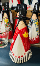 Load image into Gallery viewer, Llio y Ladi Gymreig seramig wedi ei gwneud â llaw / Handmade ceramic Llio the Welsh Ladi
