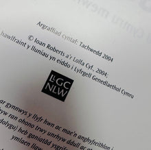 Load image into Gallery viewer, Llyfr ‘Cymru Geoff Charles’ o 2004 /  ‘Cymru Geoff Charles’’s book from 2004
