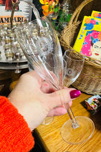 Load image into Gallery viewer, Set o 4 flute Champagne Pannier Vintage / Set of 4 Vintage Champagne Pannier flutes
