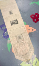 Load image into Gallery viewer, Rholyn piano awtomatig Duo-Art a Pianola Hynafol yn ei focs storio du gwreiddiol / Antique Duo-Art and Pianola player piano roll inside the original black storage box
