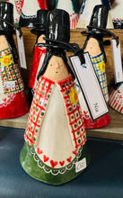 Load image into Gallery viewer, Nia y Ladi Gymreig seramig wedi ei gwneud â llaw / Handmade ceramic Nia the Welsh Ladi
