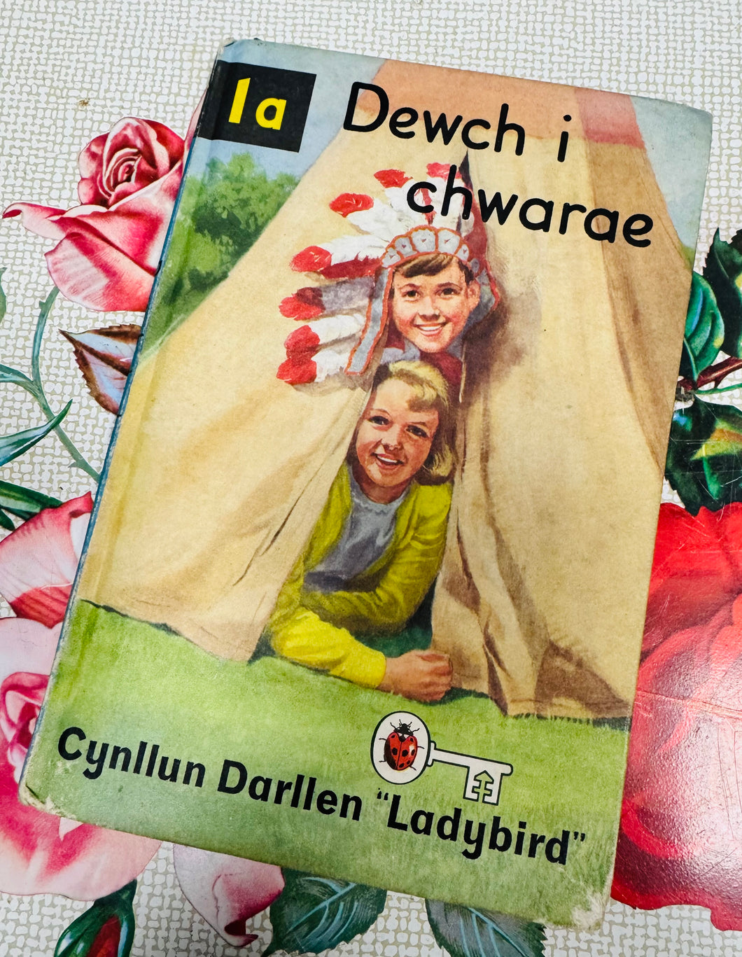 Llyfr Ladybird Cymraeg ‘Dewch i chwarae’ prin o 1969 / Rare Welsh ‘Dewch i chwarae’ Ladybird book from 1969