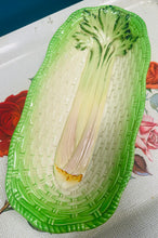 Load image into Gallery viewer, Powlen hir gweini celery Beswick Vintage / Vintage Beswick long celery serving dish
