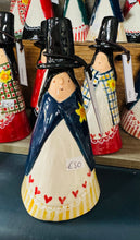 Load image into Gallery viewer, Gwenno y Ladi Gymreig seramig wedi ei gwneud â llaw / Handmade ceramic Gwenno the Welsh Ladi
