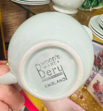 Load image into Gallery viewer, Jwg Llefrith Vintage Beryl Ware Woods lliw mint o’r 40au / Vintage Beryl Ware Woods mint coloured Milk Jug from the 40s
