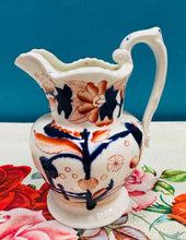 Load image into Gallery viewer, Jwg Gaudy Welsh o’r cyfnod Sioraidd / Georgian Gaudy Welsh jug
