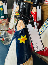 Load image into Gallery viewer, Nansi y Ladi Gymreig seramig wedi ei gwneud â llaw / Handmade ceramic Nansi the Welsh Ladi
