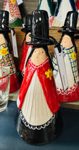Load image into Gallery viewer, Lliwen y Ladi Gymreig seramig wedi ei gwneud â llaw / Handmade ceramic Lliwen the Welsh Ladi
