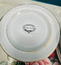 Load image into Gallery viewer, Platiau a soseri Hynafol ‘Welsh Congregational Church Soar Nevin’ / ‘Welsh Congregational Church Soar Nevin’ Antique plates and saucers
