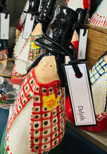 Load image into Gallery viewer, Delyth y Ladi Gymreig seramig wedi ei gwneud â llaw / Handmade ceramic Delyth the Welsh Ladi
