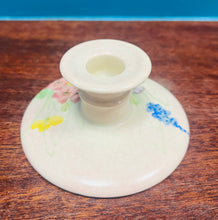 Load image into Gallery viewer, Canhwyllbren china Art Deco E. Radford wedi ei beintio â llaw / Art Deco hand painted E. Radford China candlestick
