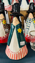 Load image into Gallery viewer, Rhian y Ladi Gymreig seramig wedi ei gwneud â llaw / Handmade ceramic Rhian the Welsh Ladi
