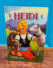 Load image into Gallery viewer, Llyfr ‘Heidi’ Vintage gan Dean’s Classics o’r 50au / Vintage ‘Heidi’ book by Dean’s Classics from the 50s
