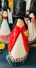 Load image into Gallery viewer, Siân y Ladi Gymreig seramig wedi ei gwneud â llaw / Handmade ceramic Siân the Welsh Ladi
