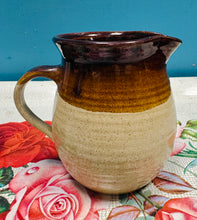 Load image into Gallery viewer, Jwg ‘Llaeth’ Crochendy Tregaron o’r 70au / Tregaron Pottery ‘Llaeth’ jug from the 70s
