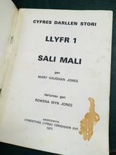 Load image into Gallery viewer, Llyfr ‘Sali Mali’ gan Mary Vaughan Jones i 1971 / ‘Sali Mali’ book by Mary Vaughan Jones from 1971
