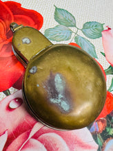 Load image into Gallery viewer, Daliwr watch boced brass chwarelwr / glowr Hynafol / Antique quarrymen / miner brass pocket watch holder
