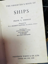 Load image into Gallery viewer, Llyfr ‘Observer’ ‘Ships’ Vintage / Vintage ‘Ships’ Observer book

