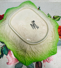 Load image into Gallery viewer, Powlen gweini Cabbageware Vintage Beswick / Vintage Beswick Cabbageware serving bowl
