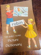 Load image into Gallery viewer, Llyfr ‘The Early Word Picture Dictionary’ o 1964 / ‘The Early Word Picture Dictionary’ book from 1964
