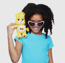 Load image into Gallery viewer, Tegan Care Bear Funshine Bear beanie / Beanie Cheer Bear Funshine Bear toy
