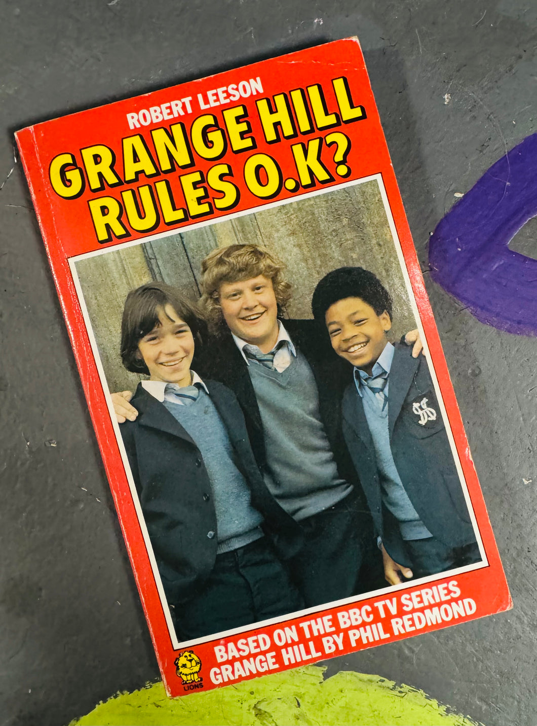 Llyfr Grange Hill o 1983 / Grange Hill book from 1983