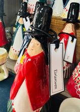Load image into Gallery viewer, Eirianwen y Ladi Gymreig seramig wedi ei gwneud â llaw / Handmade ceramic Eirianwen the Welsh Ladi
