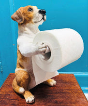 Load image into Gallery viewer, Ci caredig y daliwr papur toilet  / Helpful Hound toilet roll holder
