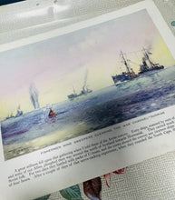 Load image into Gallery viewer, Llyfryn Vintage ‘With the Merchant Navy’ gan Charles Jarman o 1942 / Vintage ‘With the Merchant Navy’ booklet by Charles Jarman from 1942
