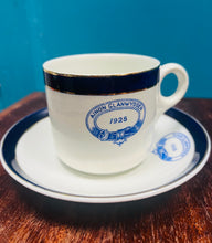 Load image into Gallery viewer, Cwpan a soser Hynafol Capel Ainon Glanwydden 1928 / Antique Capel Ainon Glanwydden 1928 Cup and saucer
