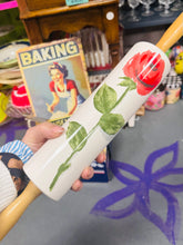 Load image into Gallery viewer, Rholbren seramig rhosyn Cath Kidston / Cath Kidston ceramic rose rolling pin
