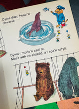 Load image into Gallery viewer, Llyfr plant ‘Gyda’r Anifeiliaid’ Vintage o 1976 / Vintage ‘Gyda’r Anifeiliaid’ children’s book from 1976
