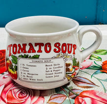 Load image into Gallery viewer, Powlen cawl tomato Retro / Retro tomato soup bowl
