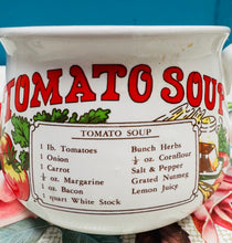 Load image into Gallery viewer, Powlen cawl tomato Retro / Retro tomato soup bowl
