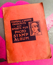 Load image into Gallery viewer, Albwm stamps ‘Football &amp; Sports Favourite and Sports Fun’ hynod brin o 1922 / Very Rare ‘Football &amp; Sports Favourite and Sports Fun’ stamp annual from 1922
