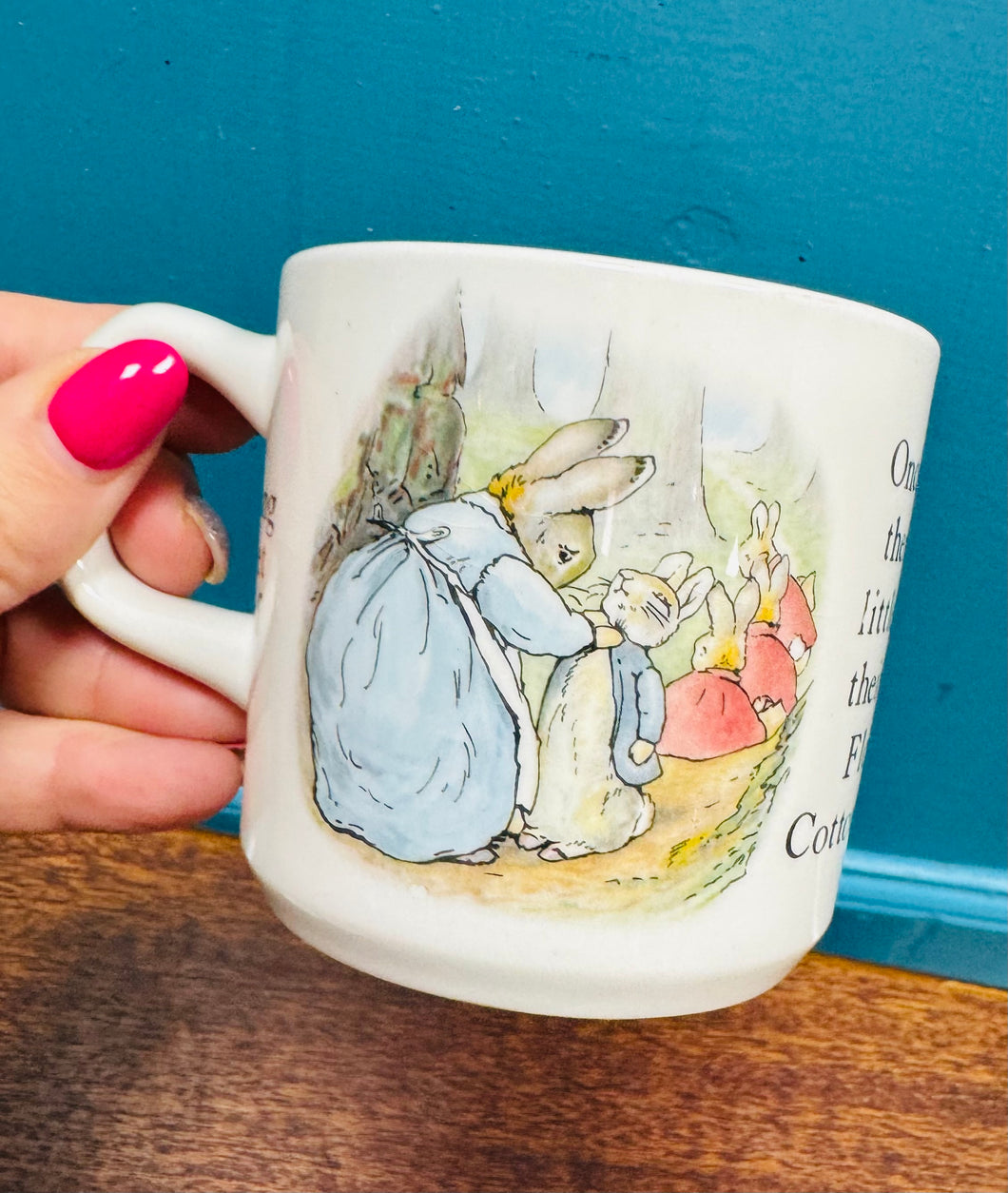 Cwpan Peter Rabbit Wedgewood / Wedgwood Peter Rabbit cup